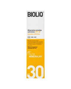 Bioliq SPF, mineralna emulsja ochronna SPF 30, 30 ml
