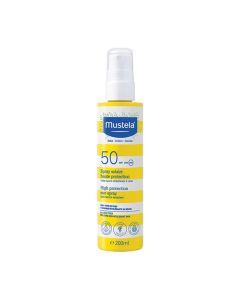 Mustela Bebe-Enfant, spray,p/slon.,b.wys.ochr.SPF50+,200 ml